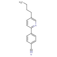99217-28-4 4-(5-butylpyridin-2-yl)benzonitrile chemical structure