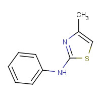 90916-46-4 4-methyl-N-phenyl-1,3-thiazol-2-amine chemical structure