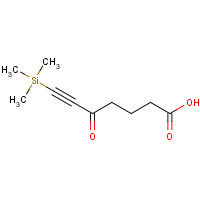 187085-44-5 5-oxo-7-trimethylsilylhept-6-ynoic acid chemical structure