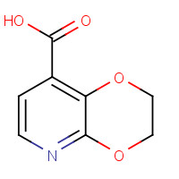 1228665-94-8 2,3-dihydro-[1,4]dioxino[2,3-b]pyridine-8-carboxylic acid chemical structure