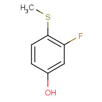 13333-79-4 3-fluoro-4-methylsulfanylphenol chemical structure