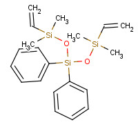 18586-22-6 bis[[ethenyl(dimethyl)silyl]oxy]-diphenylsilane chemical structure