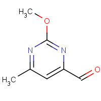 941710-21-0 2-methoxy-6-methylpyrimidine-4-carbaldehyde chemical structure