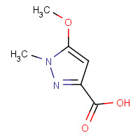139297-51-1 5-methoxy-1-methylpyrazole-3-carboxylic acid chemical structure