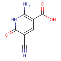 138060-94-3 2-amino-5-cyano-6-oxo-1H-pyridine-3-carboxylic acid chemical structure