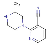 958694-17-2 2-(3-methylpiperazin-1-yl)pyridine-3-carbonitrile chemical structure