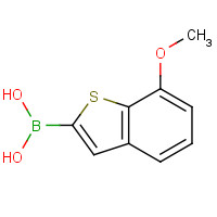 193965-35-4 (7-methoxy-1-benzothiophen-2-yl)boronic acid chemical structure