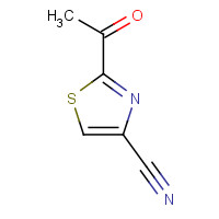 1202771-62-7 2-acetyl-1,3-thiazole-4-carbonitrile chemical structure