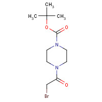 112257-12-2 tert-butyl 4-(2-bromoacetyl)piperazine-1-carboxylate chemical structure