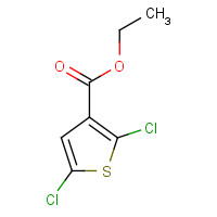 130562-95-7 ethyl 2,5-dichlorothiophene-3-carboxylate chemical structure