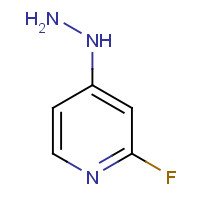 837364-87-1 (2-fluoropyridin-4-yl)hydrazine chemical structure