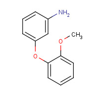 116289-62-4 3-(2-methoxyphenoxy)aniline chemical structure