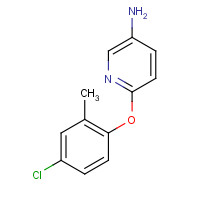 219865-94-8 6-(4-chloro-2-methylphenoxy)pyridin-3-amine chemical structure