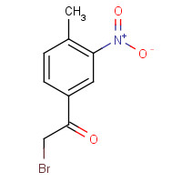 22019-50-7 2-bromo-1-(4-methyl-3-nitrophenyl)ethanone chemical structure