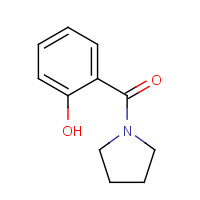 98841-68-0 (2-hydroxyphenyl)-pyrrolidin-1-ylmethanone chemical structure