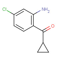 150878-35-6 (2-amino-4-chlorophenyl)-cyclopropylmethanone chemical structure