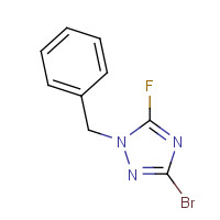 214540-43-9 1-benzyl-3-bromo-5-fluoro-1,2,4-triazole chemical structure