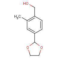 1423072-08-5 [4-(1,3-dioxolan-2-yl)-2-methylphenyl]methanol chemical structure