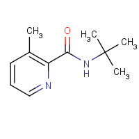 32998-95-1 N-tert-butyl-3-methylpyridine-2-carboxamide chemical structure