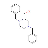 94437-04-4 (1,4-dibenzylpiperazin-2-yl)methanol chemical structure