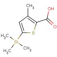 947149-99-7 3-methyl-5-trimethylsilylthiophene-2-carboxylic acid chemical structure