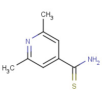 80653-65-2 2,6-dimethylpyridine-4-carbothioamide chemical structure