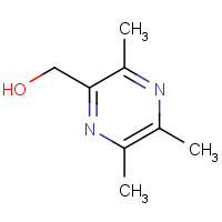 75907-74-3 (3,5,6-trimethylpyrazin-2-yl)methanol chemical structure
