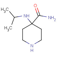83783-48-6 4-(propan-2-ylamino)piperidine-4-carboxamide chemical structure