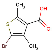 503308-97-2 5-bromo-2,4-dimethylthiophene-3-carboxylic acid chemical structure