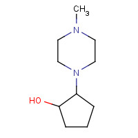 915921-53-8 2-(4-methylpiperazin-1-yl)cyclopentan-1-ol chemical structure
