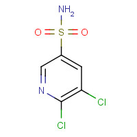 622339-80-4 5,6-dichloropyridine-3-sulfonamide chemical structure