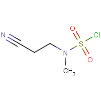 209971-18-6 N-(2-cyanoethyl)-N-methylsulfamoyl chloride chemical structure
