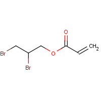 19660-16-3 2,3-dibromopropyl prop-2-enoate chemical structure