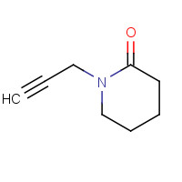 18327-29-2 1-prop-2-ynylpiperidin-2-one chemical structure