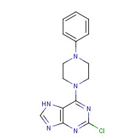 862543-04-2 2-chloro-6-(4-phenylpiperazin-1-yl)-7H-purine chemical structure