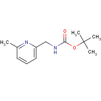 479685-43-3 tert-butyl N-[(6-methylpyridin-2-yl)methyl]carbamate chemical structure