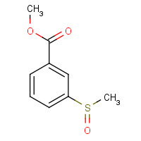 102653-81-6 methyl 3-methylsulfinylbenzoate chemical structure