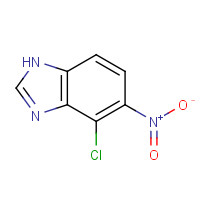 1360891-62-8 4-chloro-5-nitro-1H-benzimidazole chemical structure