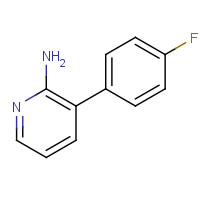 1214333-67-1 3-(4-fluorophenyl)pyridin-2-amine chemical structure