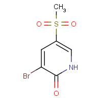 1446236-30-1 3-bromo-5-methylsulfonyl-1H-pyridin-2-one chemical structure