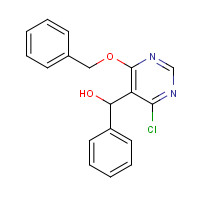 960298-98-0 (4-chloro-6-phenylmethoxypyrimidin-5-yl)-phenylmethanol chemical structure