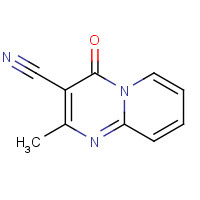 64500-90-9 2-methyl-4-oxopyrido[1,2-a]pyrimidine-3-carbonitrile chemical structure