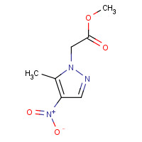 1245772-53-5 methyl 2-(5-methyl-4-nitropyrazol-1-yl)acetate chemical structure