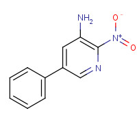 1097196-50-3 2-nitro-5-phenylpyridin-3-amine chemical structure