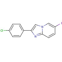 727680-54-8 2-(4-chlorophenyl)-6-iodoimidazo[1,2-a]pyridine chemical structure