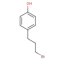 52273-55-9 4-(3-bromopropyl)phenol chemical structure
