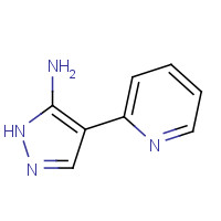 493038-87-2 4-pyridin-2-yl-1H-pyrazol-5-amine chemical structure