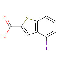 176549-83-0 4-iodo-1-benzothiophene-2-carboxylic acid chemical structure
