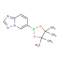 1160790-18-0 6-(4,4,5,5-tetramethyl-1,3,2-dioxaborolan-2-yl)-[1,2,4]triazolo[1,5-a]pyridine chemical structure
