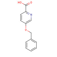 74386-55-3 5-phenylmethoxypyridine-2-carboxylic acid chemical structure